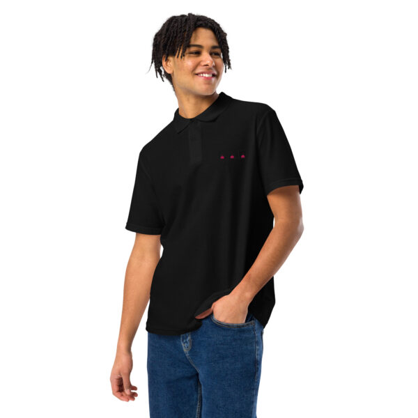 Unisex pique polo shirt - Image 4