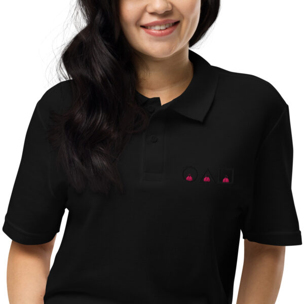 Unisex pique polo shirt - Image 2