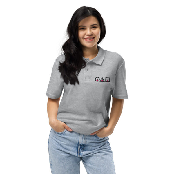 Unisex pique polo shirt - Image 6