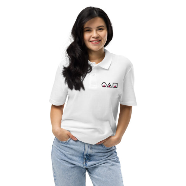 Unisex pique polo shirt - Image 8