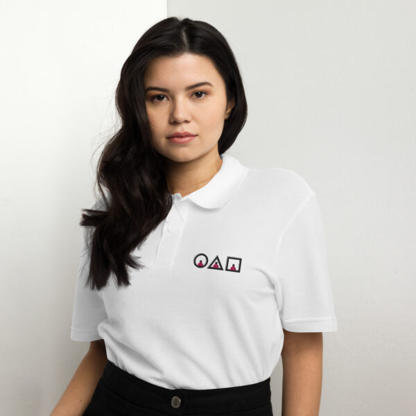 Unisex pique polo shirt - Image 9