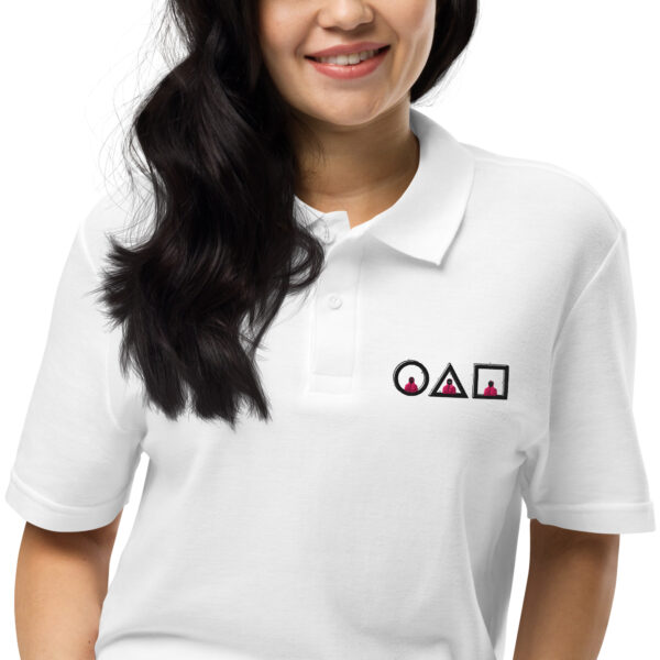 Unisex pique polo shirt - Image 7