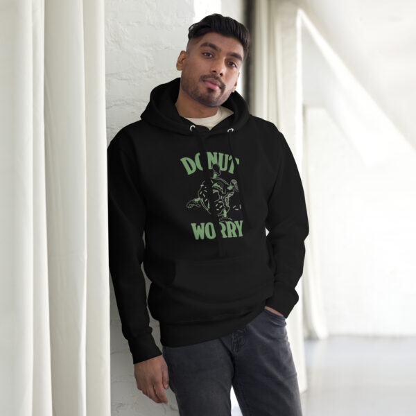 Donut Worry Unisex Hoodie - Image 3